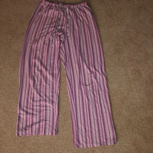 5/$20 Pink striped pajamas pants